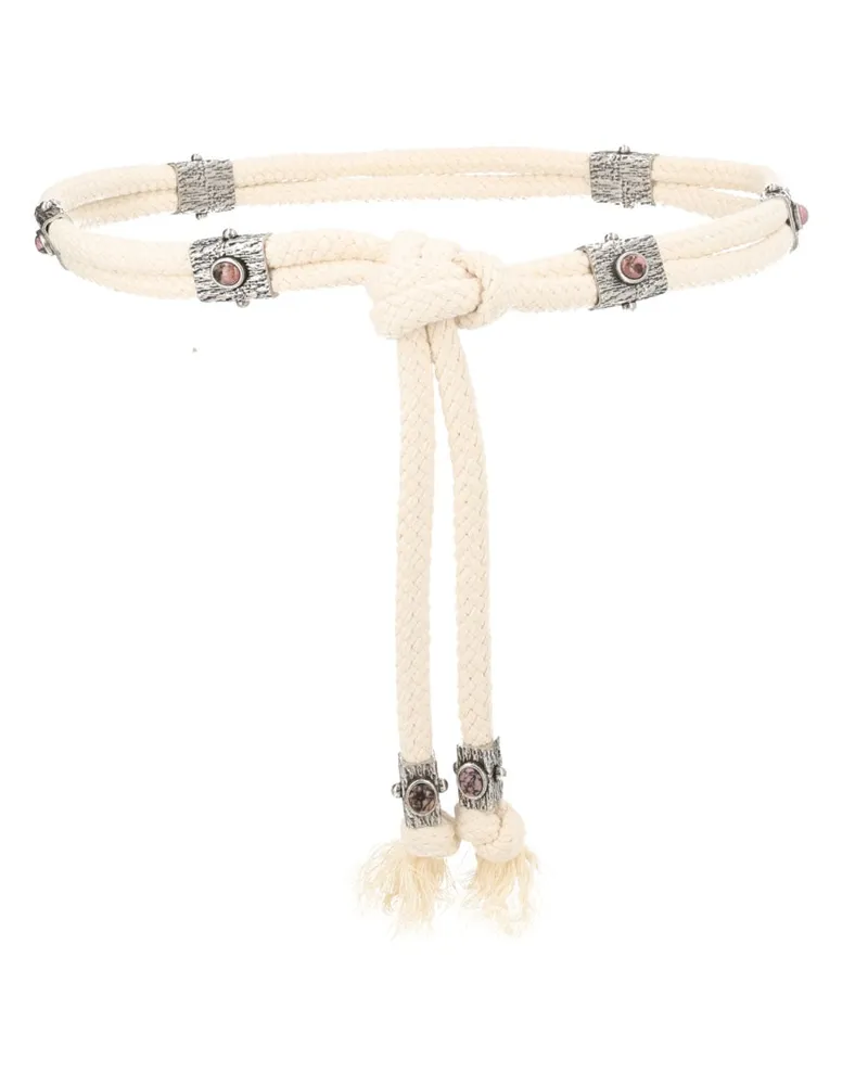 Isabel Marant Aleea Belt — Beige Beige
