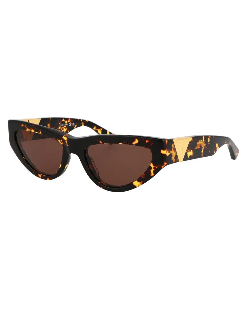 Bottega Veneta Women's Sunglasses Bv1176s Havana Brown Acetate Brown