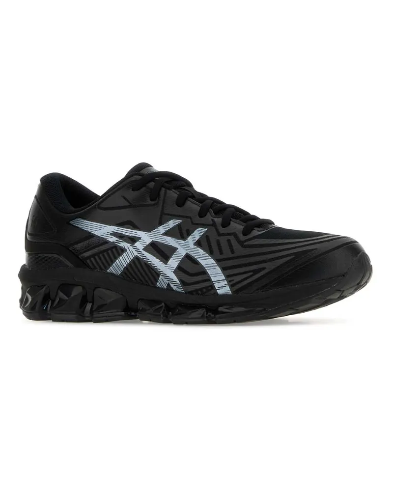 Asics Men's Sneakers Blackblack Nylon - Sole: Rubber Black