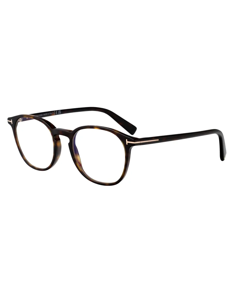 Tom Ford Unisex Sunglasses Ft5583-B Havana Acetate Glasses & Frames Havana