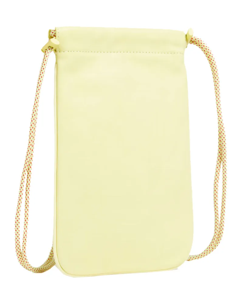 Zimmermann Women's Logo Leather Pouch Crossbody Bag Yellow > Shoulder Yellow