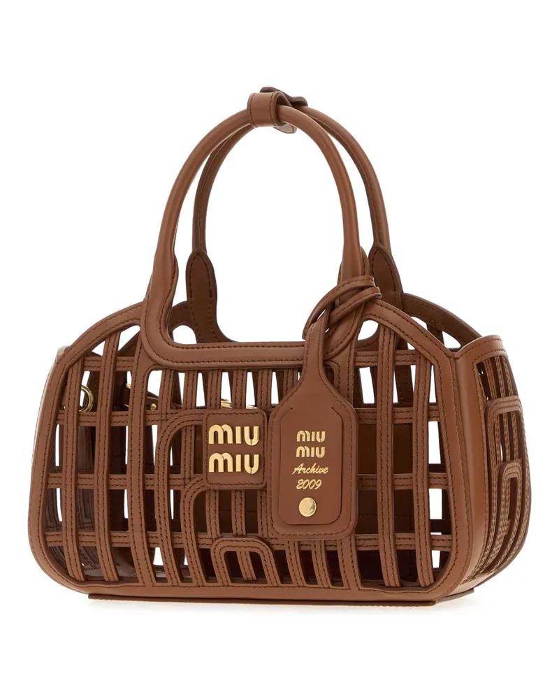 Miu Miu Shoulder Bag — Brown Brown