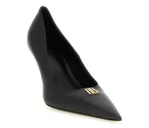 Calfskin High Heel Pump — Black