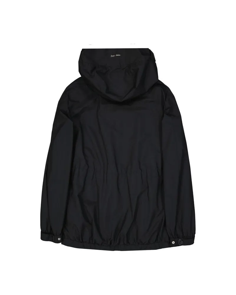 Herno Women's Black Polyester Shell Jacket Clothing Black