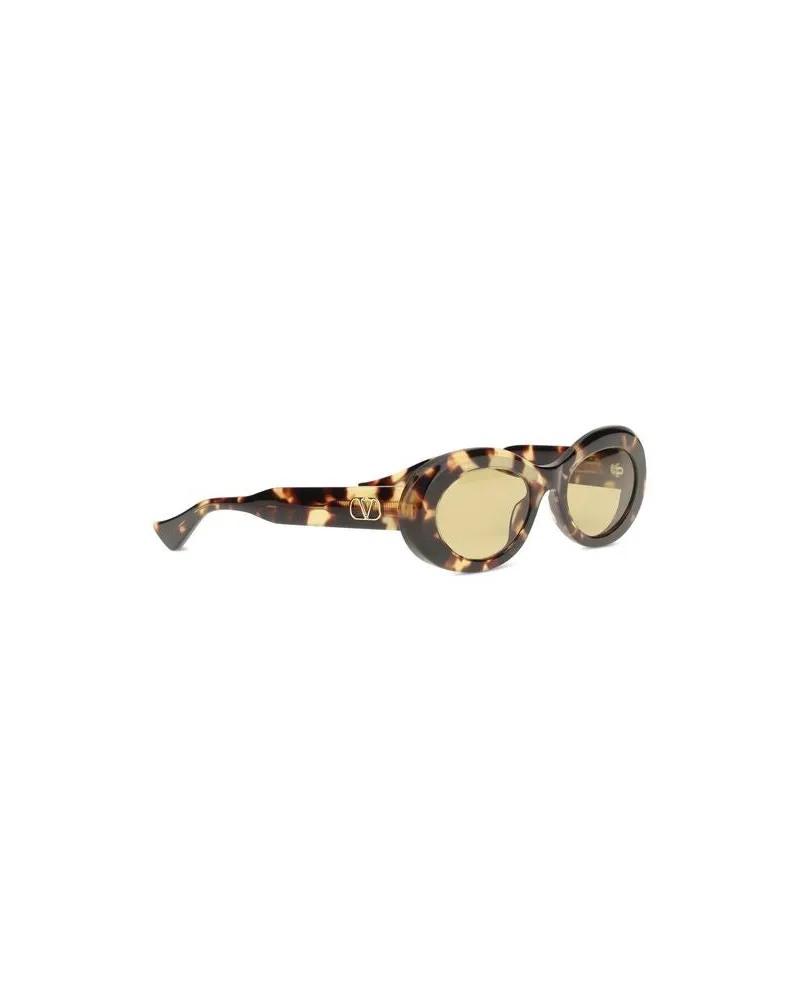 Valentino Garavani VAVG0057S002BB Sunglasses — Brown Brown