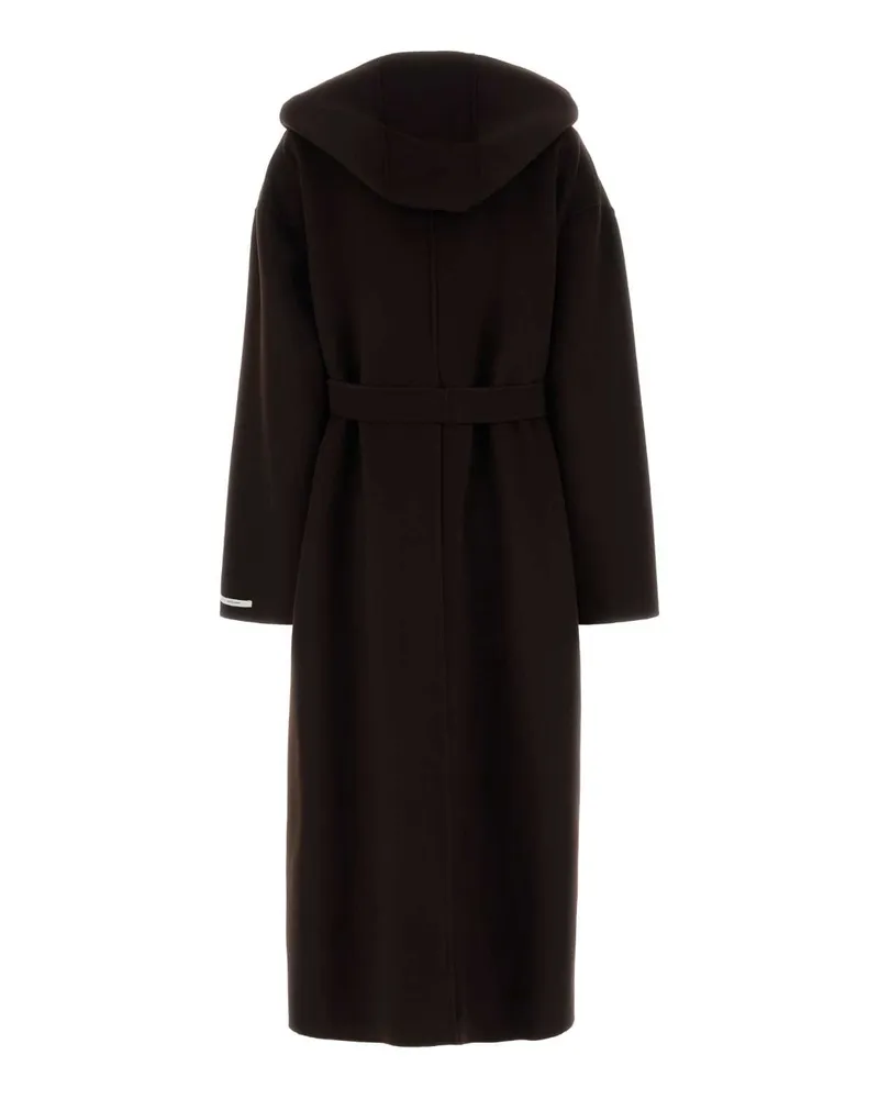 SPORTMAX Olmo Coat — Brown Brown
