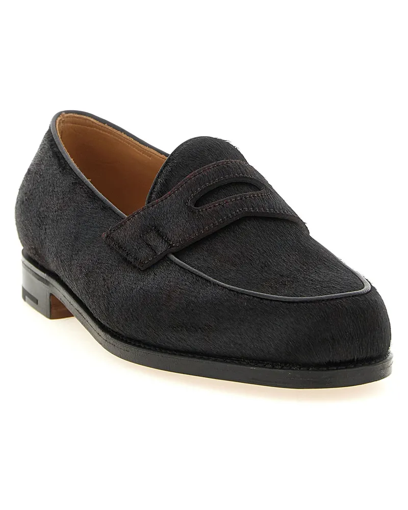 John Lobb Lopez Loafer — Black Black