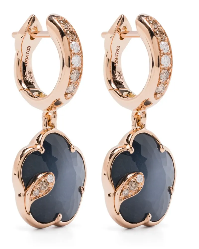 Pasquale Bruni Women's 18k Rose Gold Petit Joli Lunaire Diamond Earrings Ss25 W Rose
