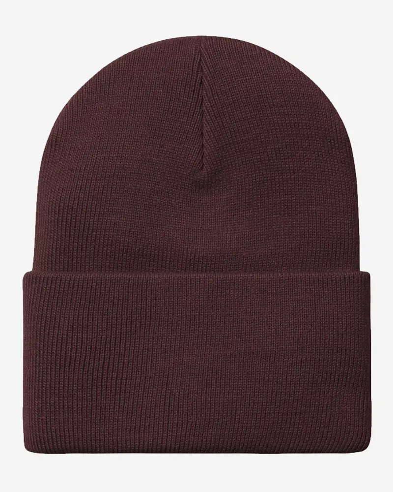 Carhartt WIP Men's Beanie Watch Dark Red Acrylic Hat Red