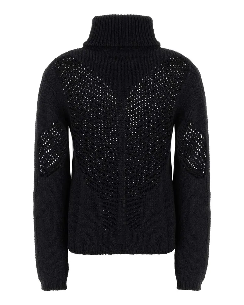 Our Legacy Women's Charcoal Wool Sweater Low Twist Merino Exterior: Maglieria Charcoal
