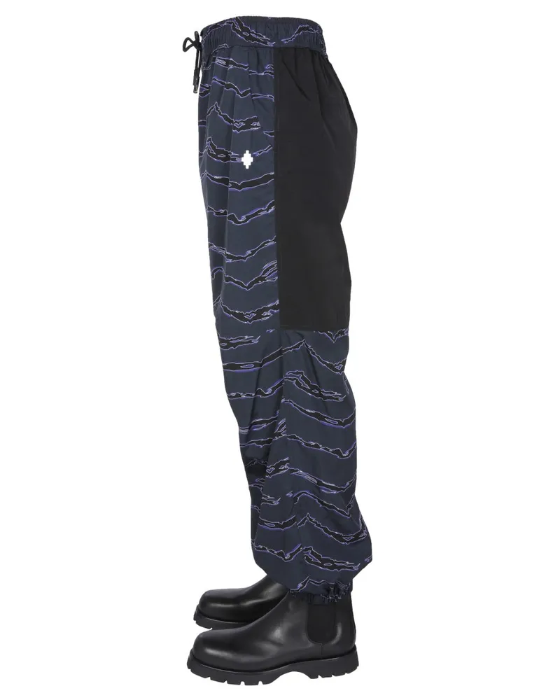 Marcelo Burlon | County of Milan Camouflage Print Jogging Pants — Blue Blue