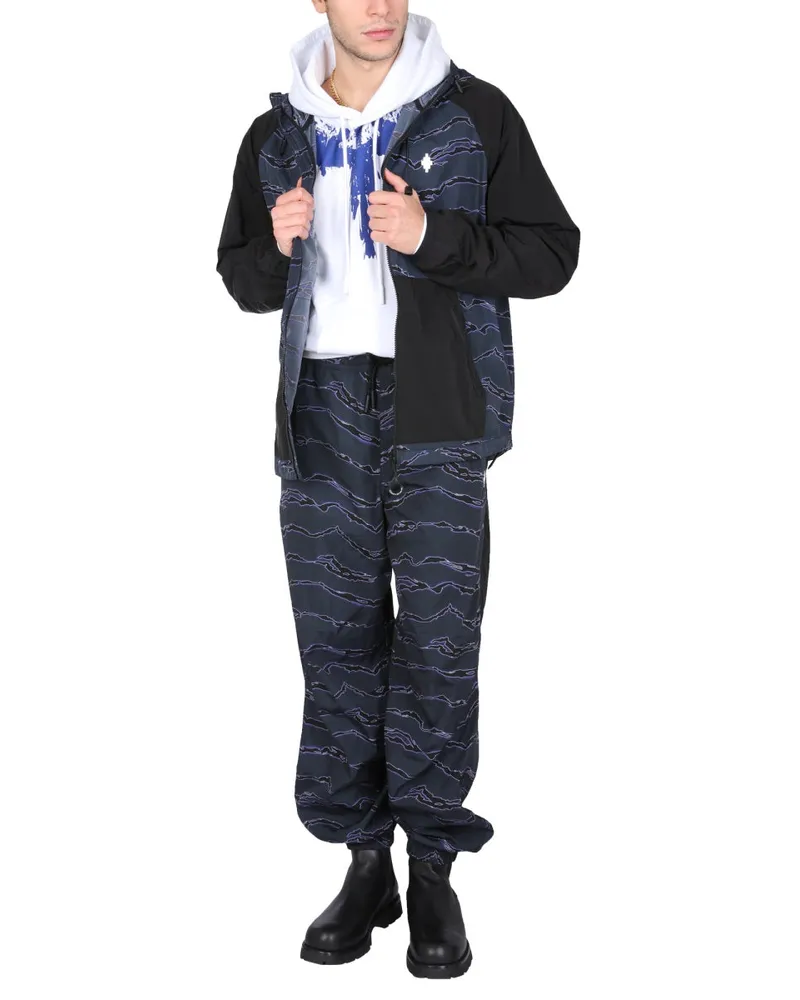 Marcelo Burlon | County of Milan Camouflage Print Jogging Pants — Blue Blue