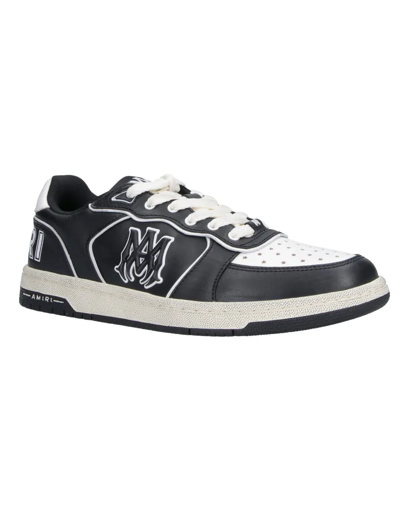 Amiri Men's Sneakers Black Leather Black
