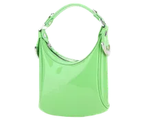 Women's Light Green Leather Cosmo Handbag Borse A Mano Bag