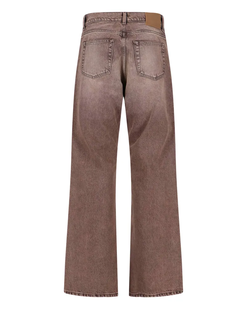 Our Legacy Men's Jeans Brown Organic Cotton Brown