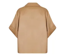 Virgin Wool Coat — Camel