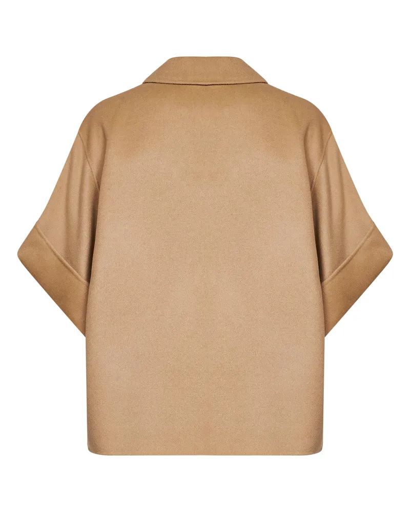 Max Mara Virgin Wool Coat — Camel Camel