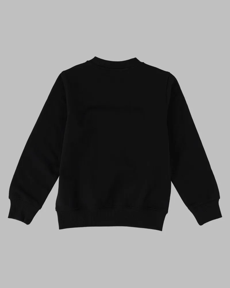 Moschino Teddy Bear Logo Sweatshirt — Black Black