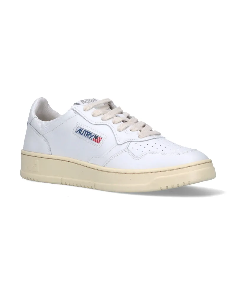 AUTRY Men's Sneakers White Upper: Cow Leather White