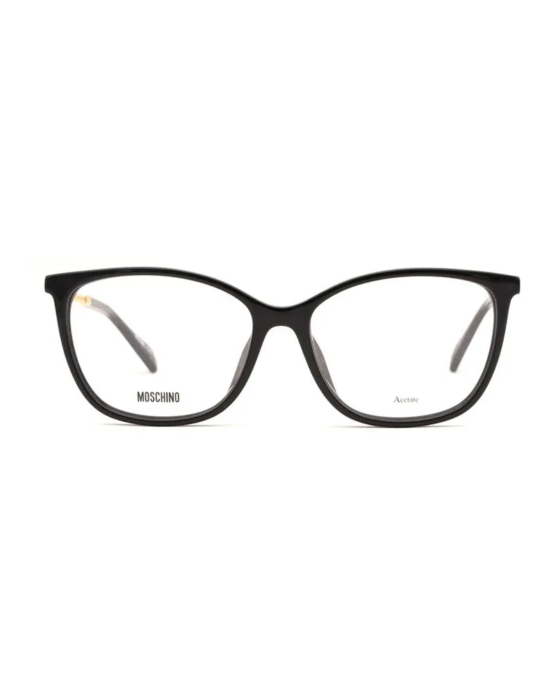 Moschino Women's , Frame And Lens Gold Eyeglasses Sunglasses Black