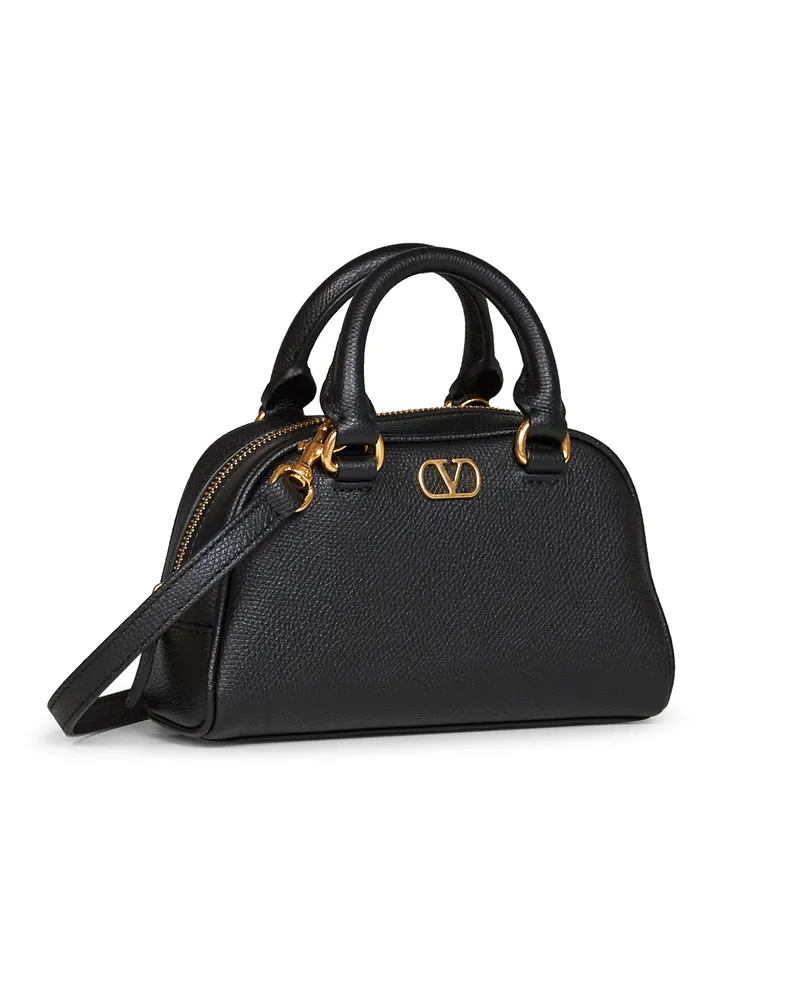 Valentino Garavani Top Handle Bag — Black Black