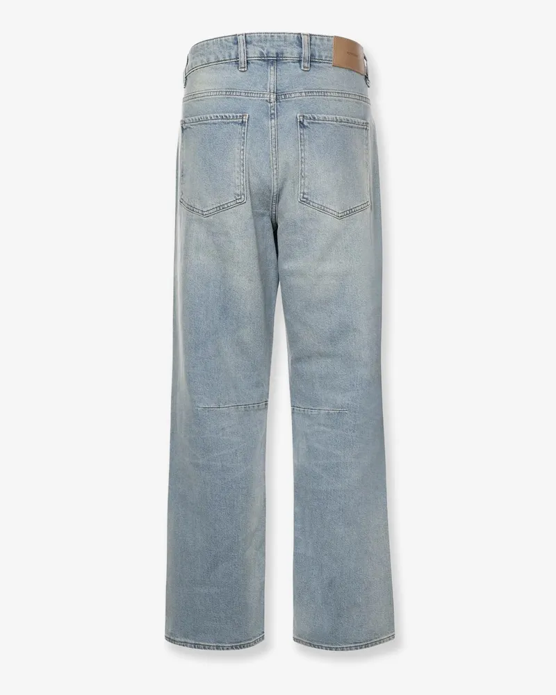 REPRESENT Men's Boot Cut Jeans Blue Cotton Blue