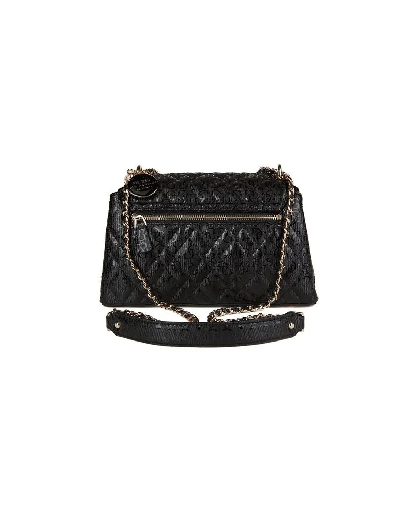 Guess Women's Crossbody Bag Black Polyurethane Crossbody-bags Black