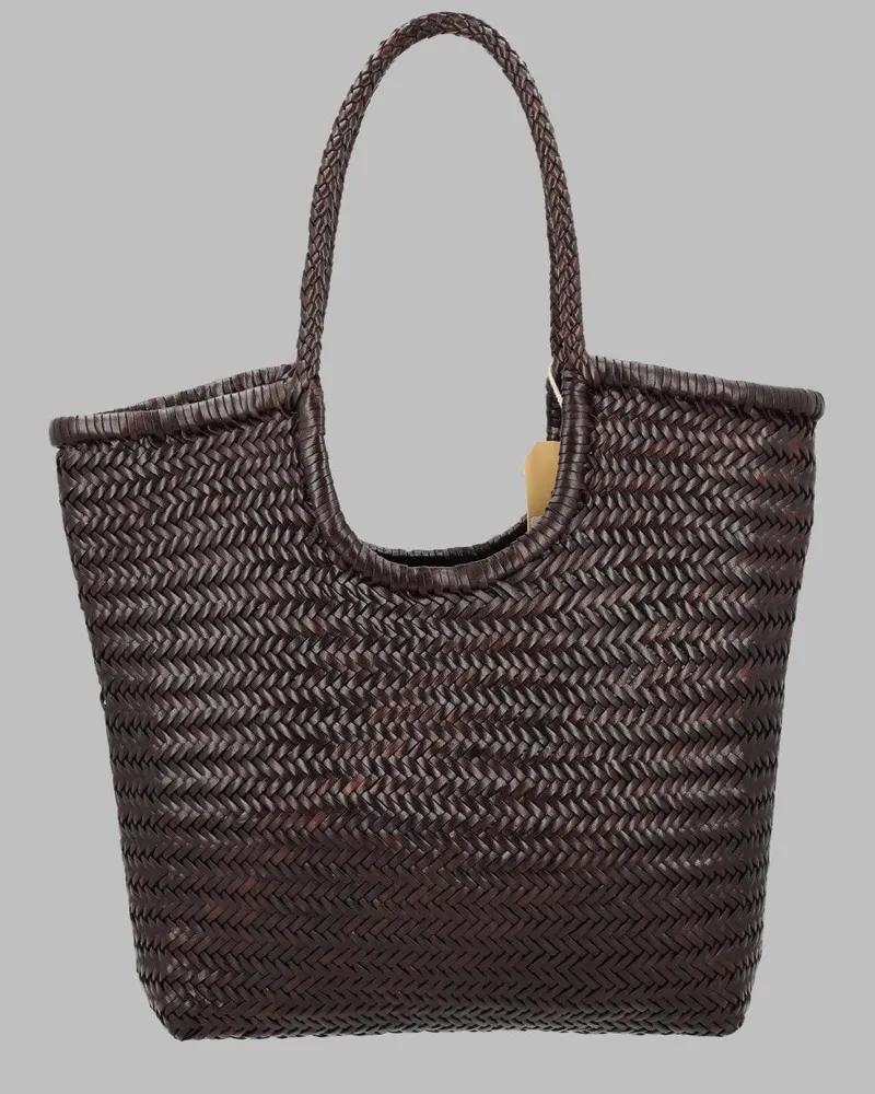 Dragon Diffusion NS Diagonal Triple Jump Shoulder Bag — Brown Brown