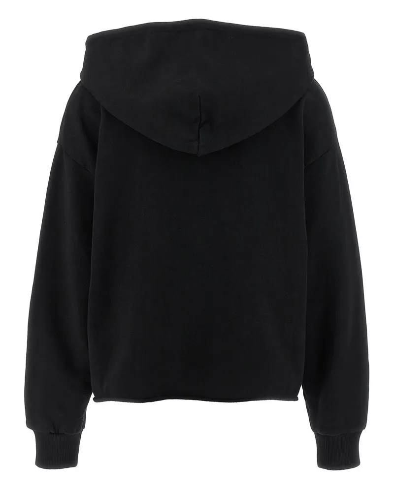 Maison Margiela Numeric Signature Logo Hoodie — Black Black