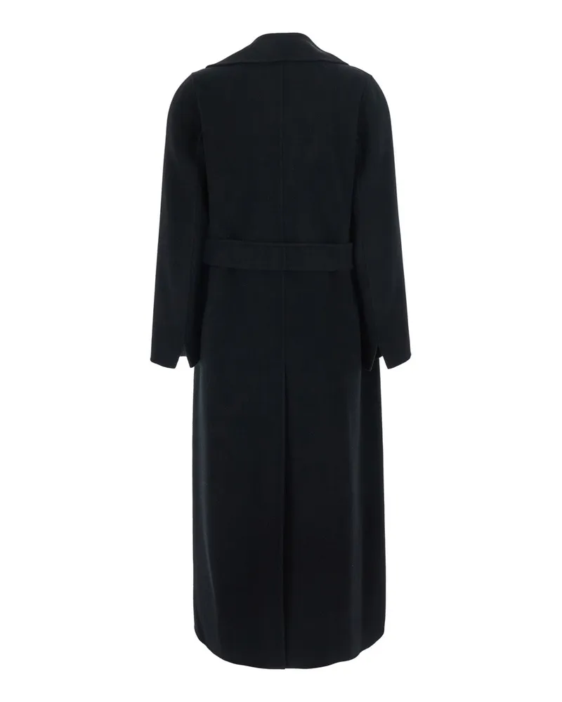 Max Mara Women's Wool Coat Poldo Black Black