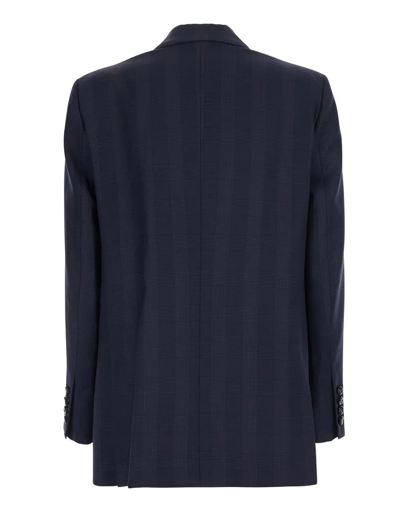 Blazé Milano Women's Jacket Aramis Blue Wool Virgin Blazers Blue