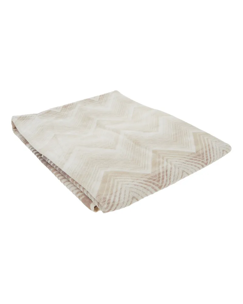 Missoni Home Unisex Towel Marea Beige Cotton Towels & Bath Robes Beige