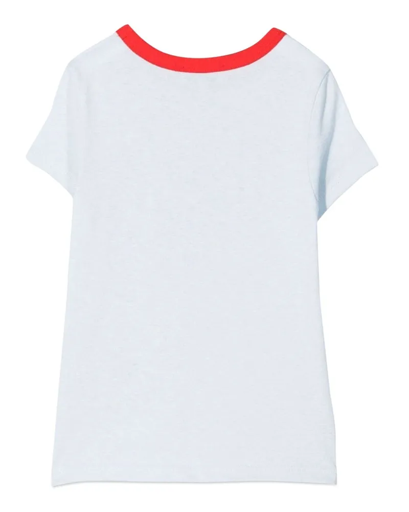 Lanvin Con Cuore T-Shirt — Blue Blue
