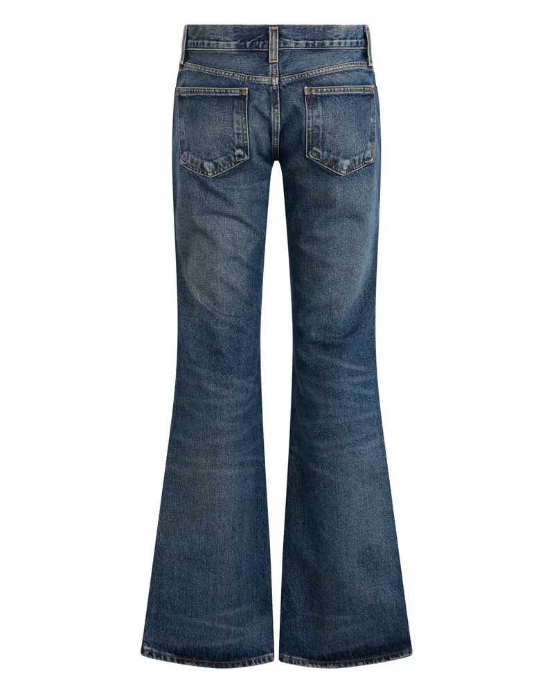 AGOLDE Flared Denim Jeans — Blue Blue