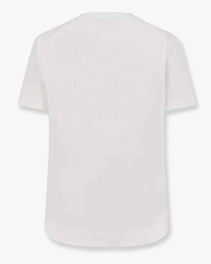 Max Mara Women's Cotton T-Shirt White T-Shirts & Jerseys White