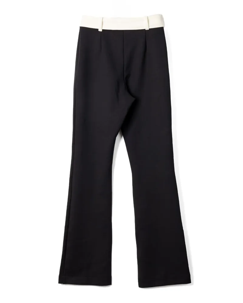 Viktor & Rolf 70s Buckle Trousers — Black Black