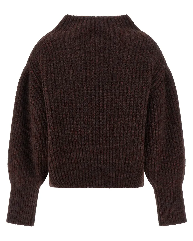 Dries van Noten Women Bordeaux Wool Cardigan Clothing Bordeaux