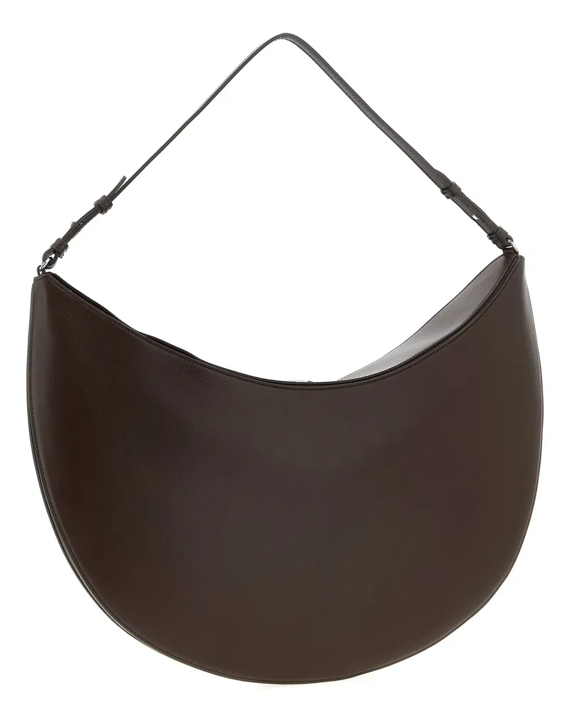 Jacquemus Women's Brown Calfskin Shoulder Bag Brown