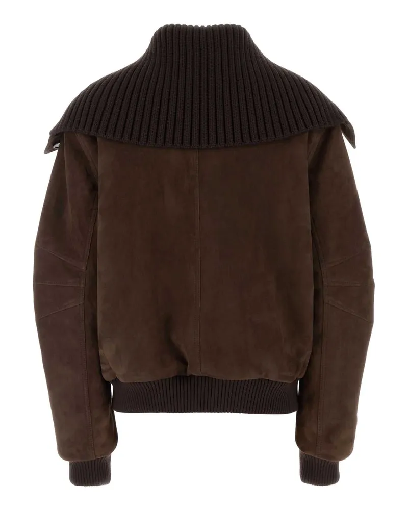 ATTICO Darkbrown Giubbini Jacket Brown