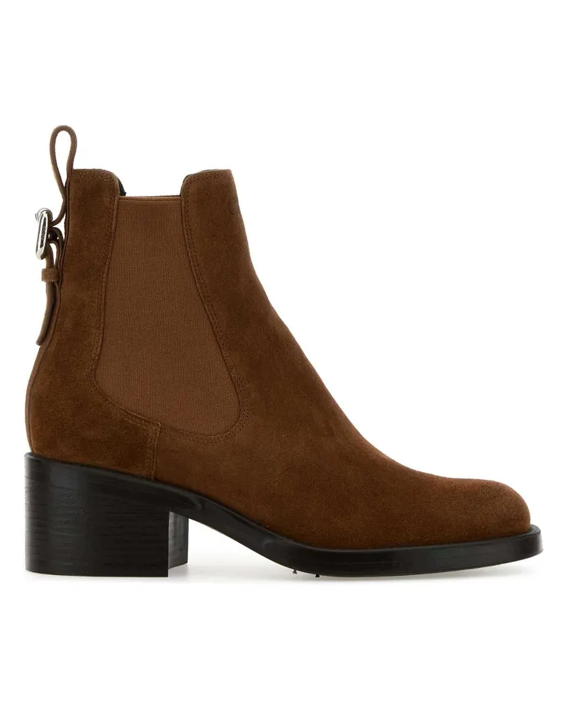 Chloé Dakota Ankle Boot — Brown Brown