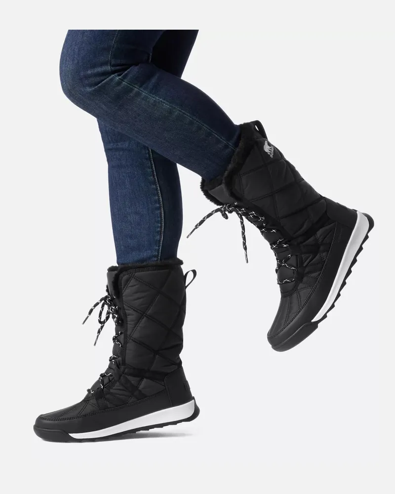 Sorel Whitney II Plus Tall Snow Boot — Black Black