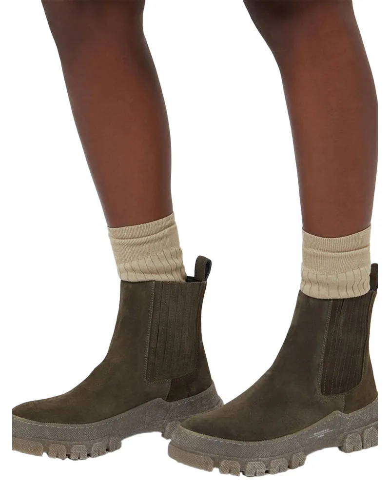 Weekend Max Mara Genepi Boot — Khaki Khaki