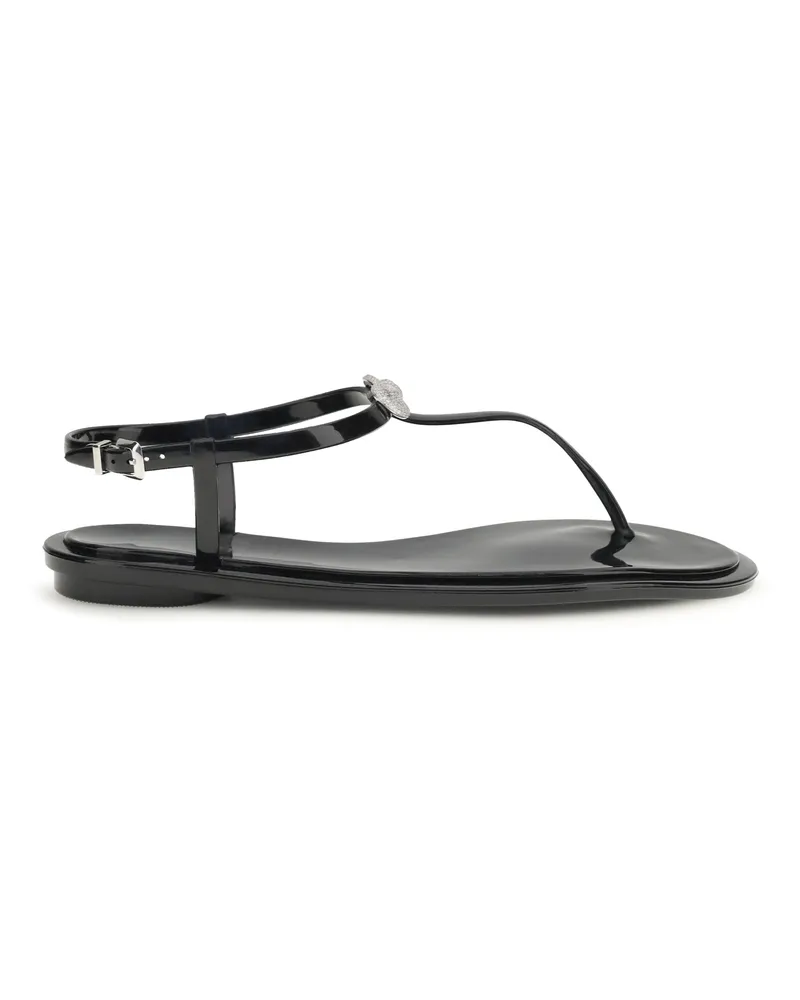 Mach & Mach Women's Sandals Double Bow Black Upper: Rubber Black