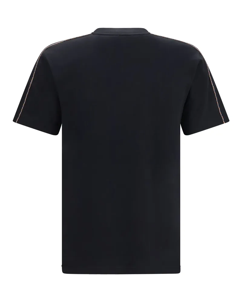 Burberry Check T-Shirt — Black Black