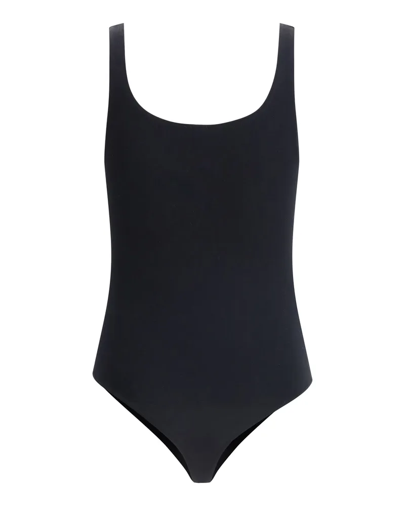 Wolford Women Bodysuit Jamaika Black Cotton Tops Top Black