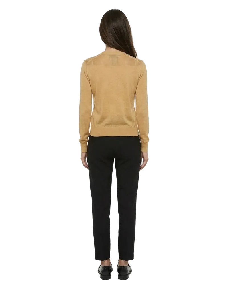 Dolce & Gabbana Women's Yellow Cotton Cardigan Clothing Yellow