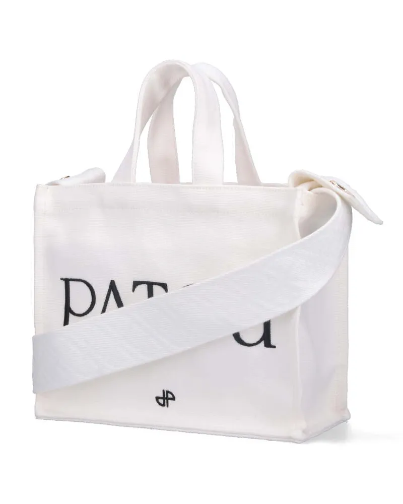 Patou Women's Bags White Cotton White
