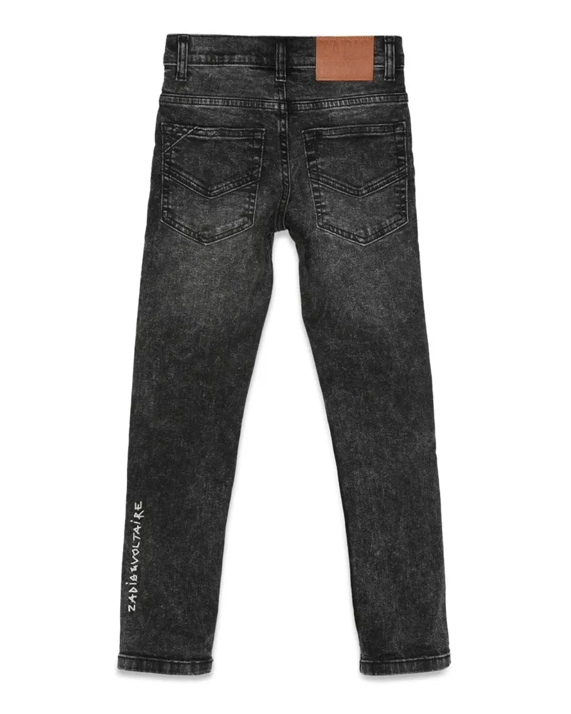 Zadig & Voltaire Back Lavé Jeans — Black Black