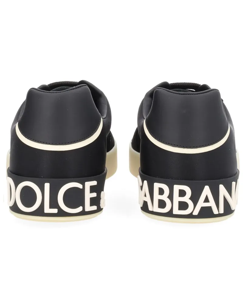 Dolce & Gabbana Logo Sneaker — Black Black