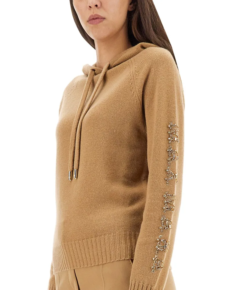 Max Mara Ananas Sweatshirt — Beige Beige